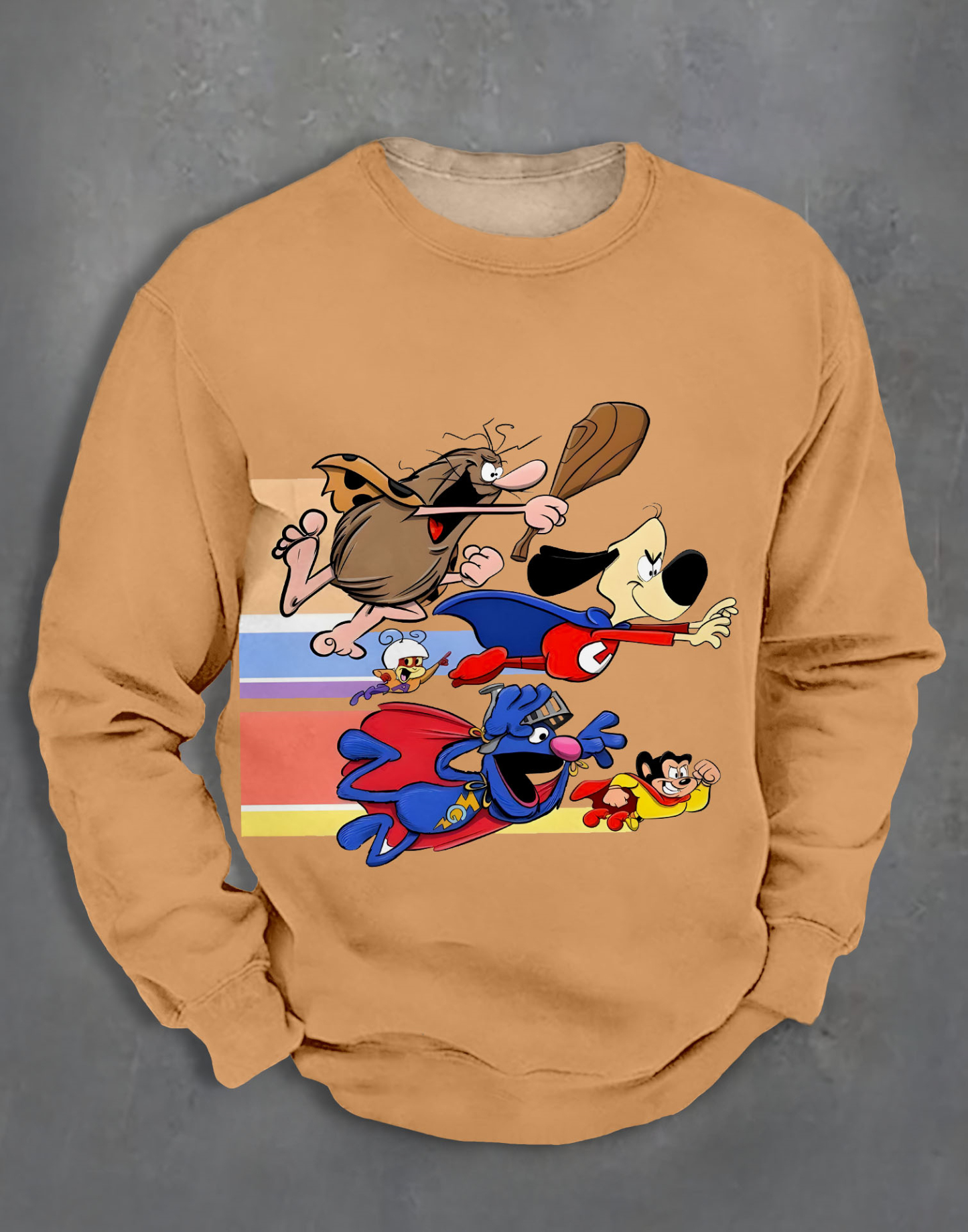 Men's Casual Classic Movie Graphic Long Sleeve Sweater