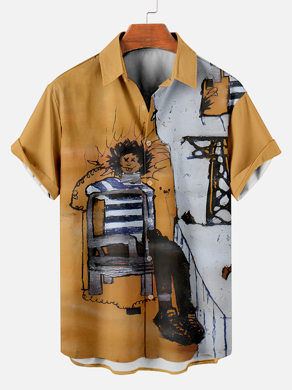 [Copy][Copy][Copy][Copy][Copy][Copy][Copy][Copy]animal graphic short sleeve shirt