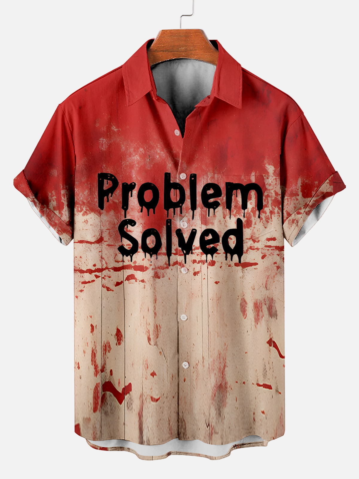 Men's Halloween Graphic Short Sleeve Shirt