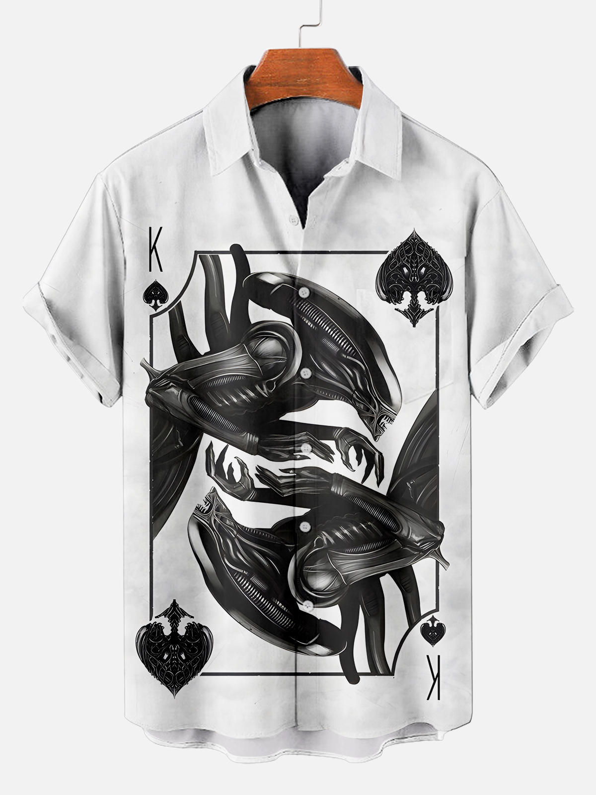 Men's Classic Movie Graphic Short Sleeve Shirt