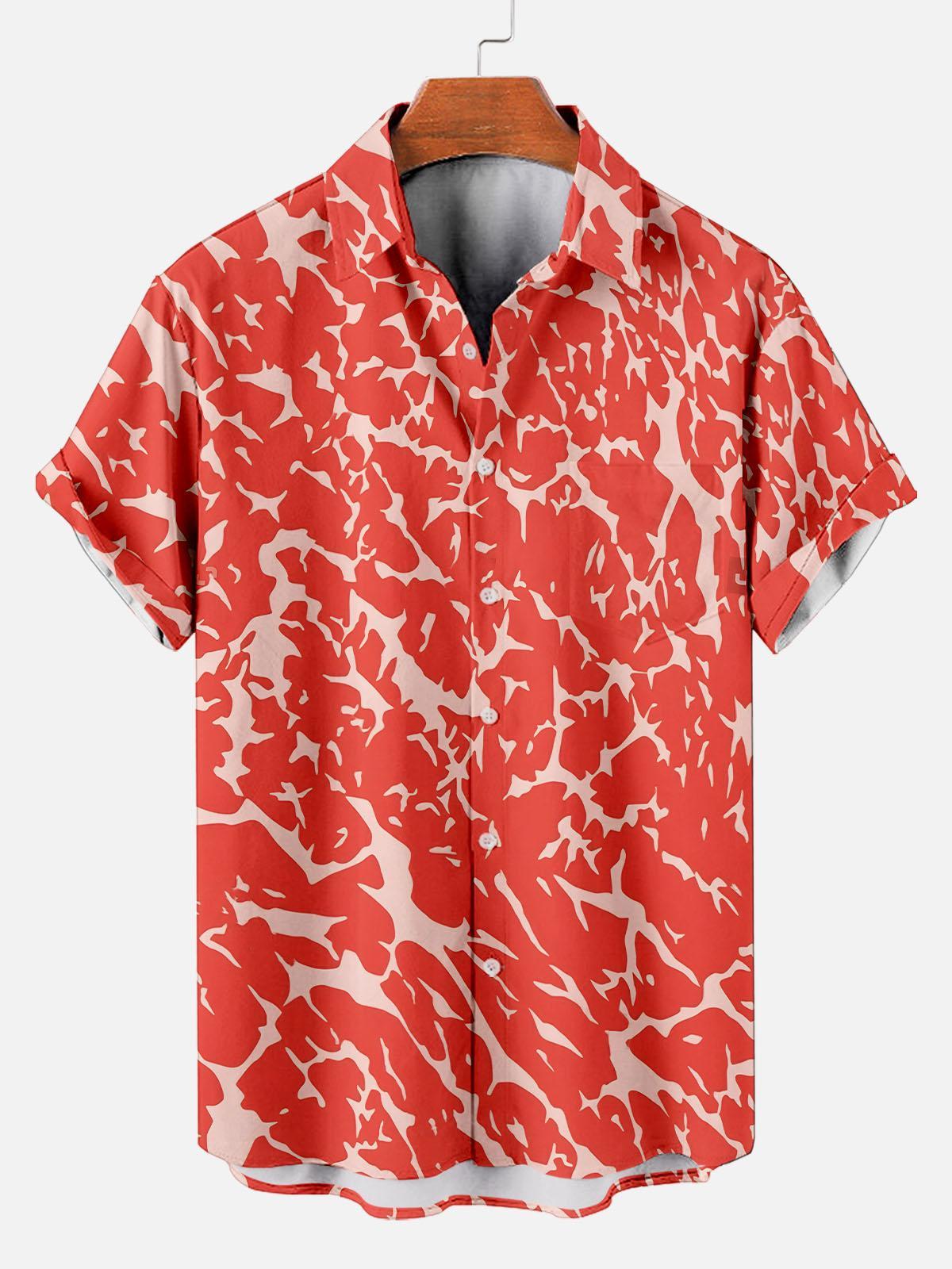 Men's Classic Green Monster Christmas Slogan Contrast Fun Short Sleeve