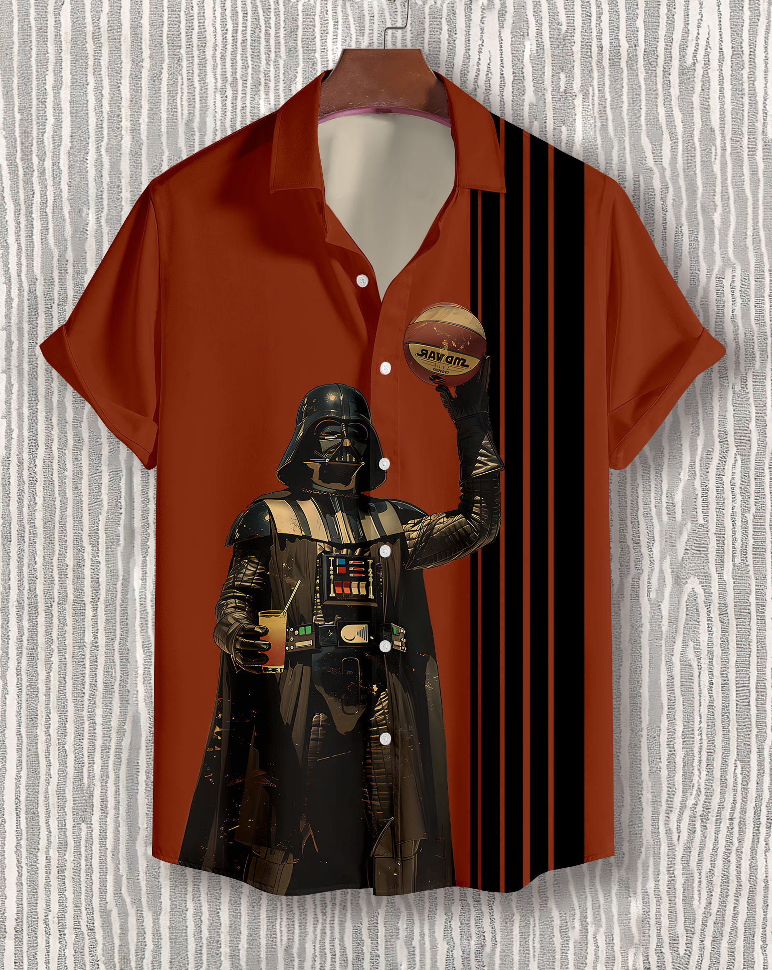 Men's Classic Movie Graphic Short Sleeve Shirt