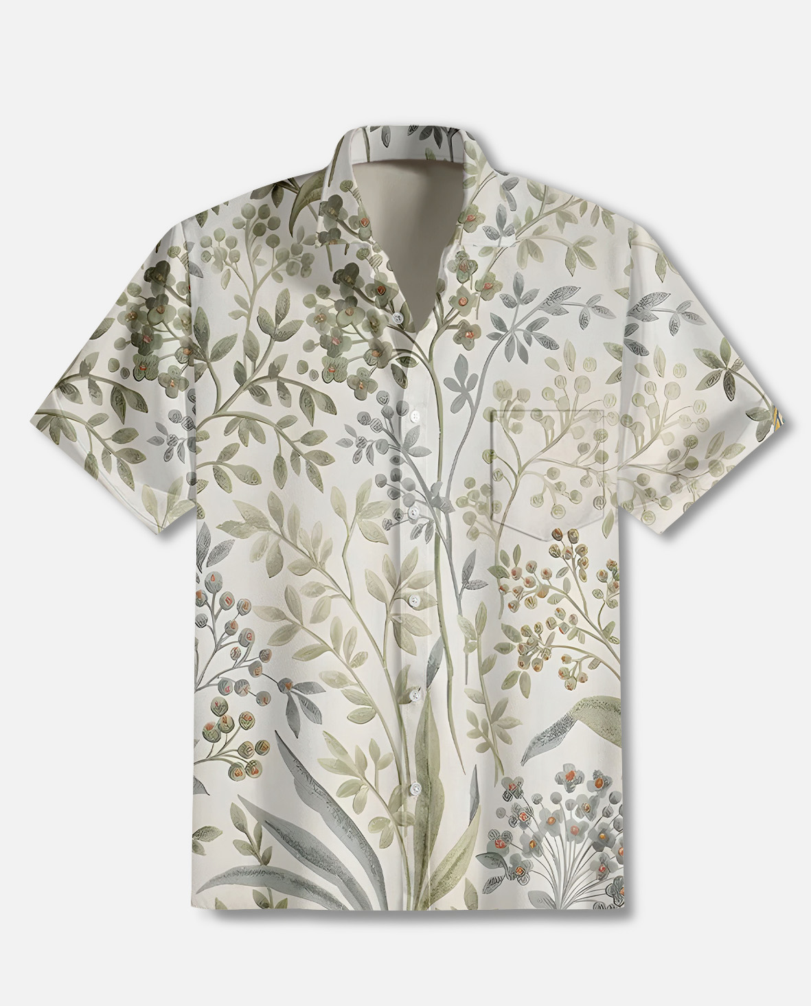 Men's Vintage Hawaiian Short Sleeve Shirt