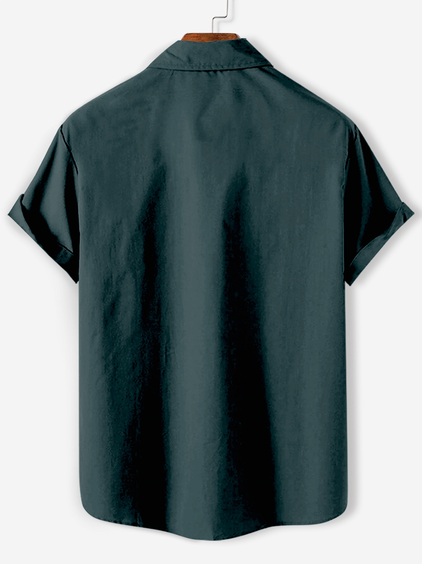 Men's cartoon racing stripe element short-sleeved shirt