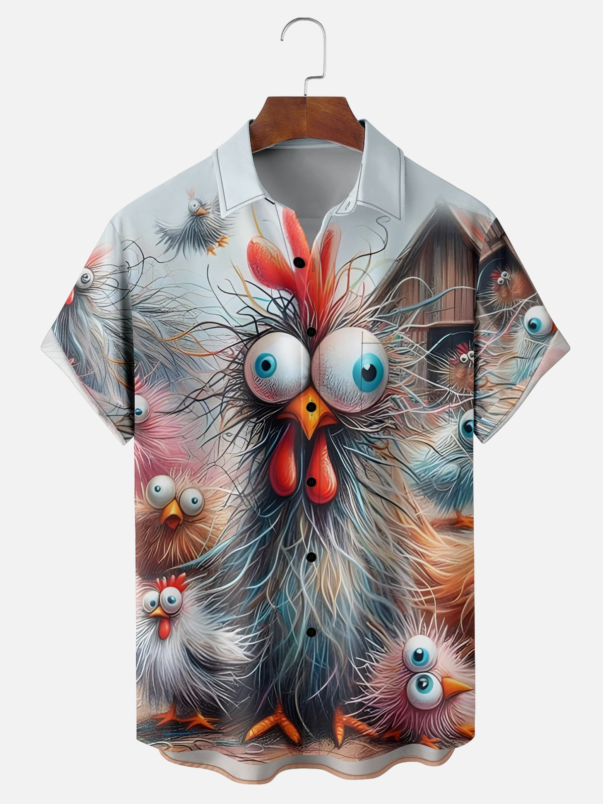 Men's Funny Graphic Short Sleeve Shirt