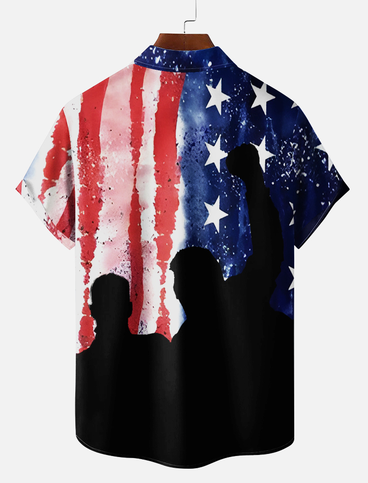 Independence day short sleeve shirt