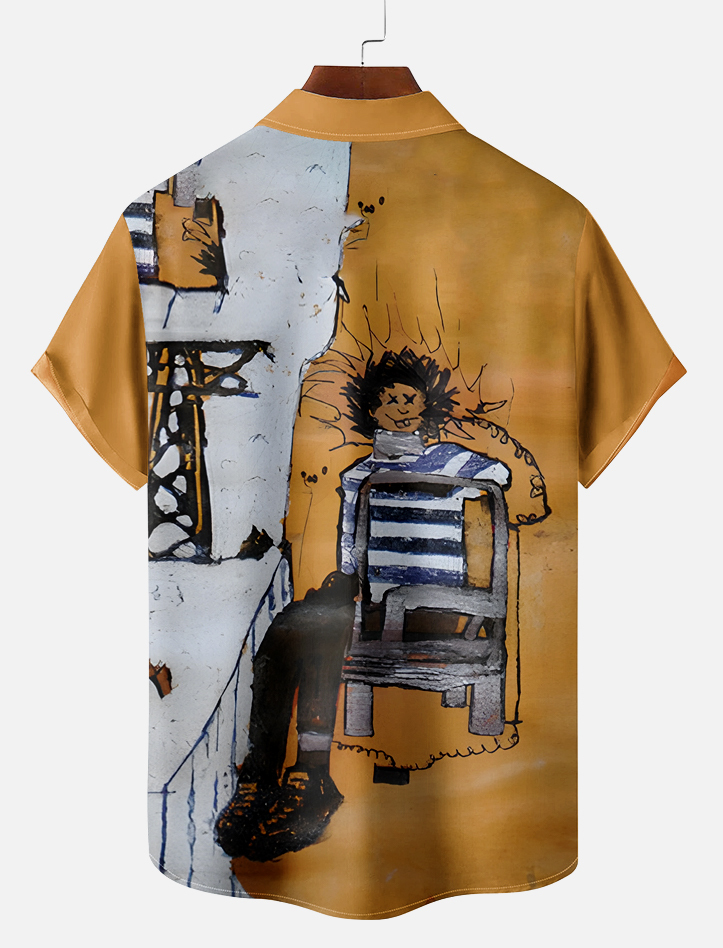 Pop Culture 70's-80s Men's Nostalgia Shirt