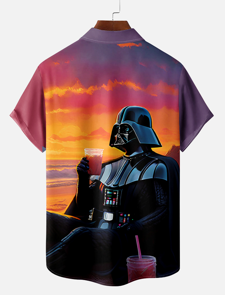 Classic movie graphic short sleeve shirt