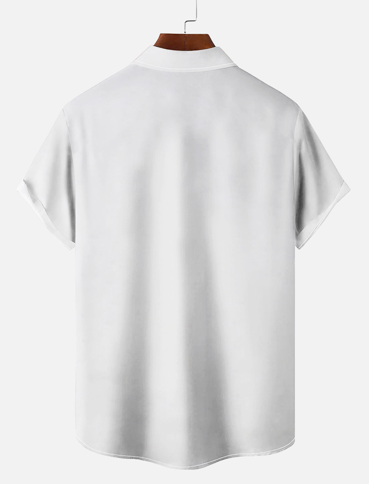 Men's Classic Movie Graphic Short Sleeve Shirt