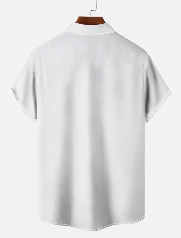 Men's Classic Movie Graphic Short Sleeve Shirt
