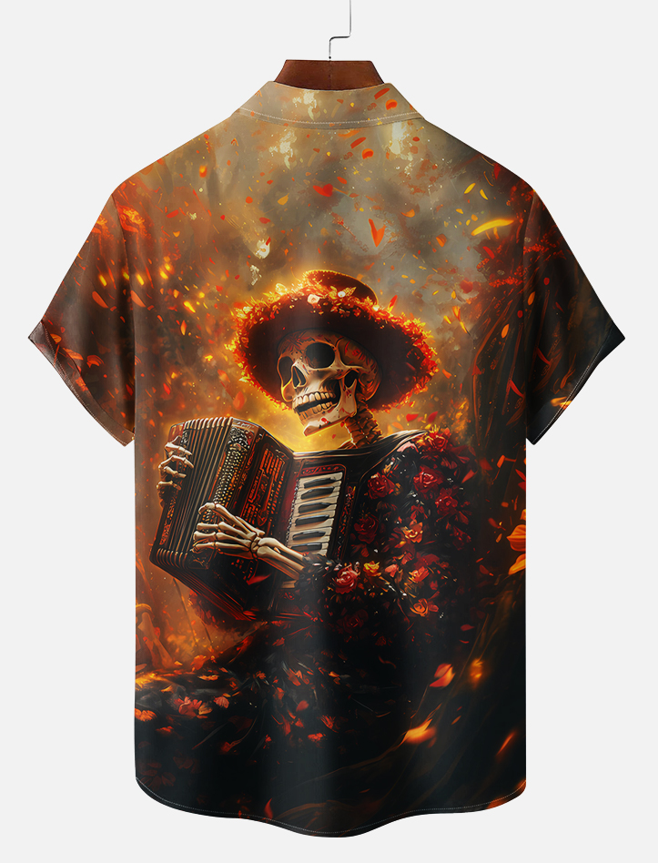 Men's Classic Movie Graphic Short Sleeve Shirt