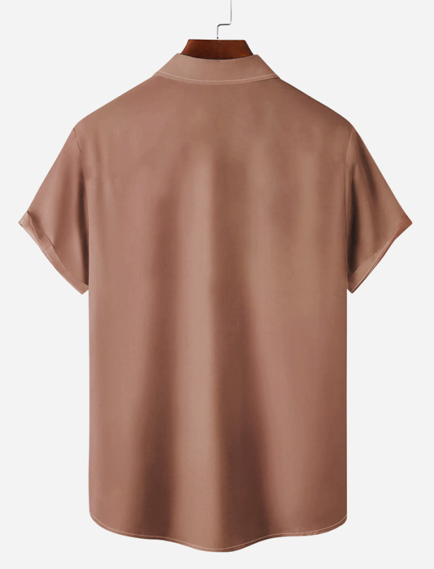 Men's Fun Slogan Short Sleeve Shirt