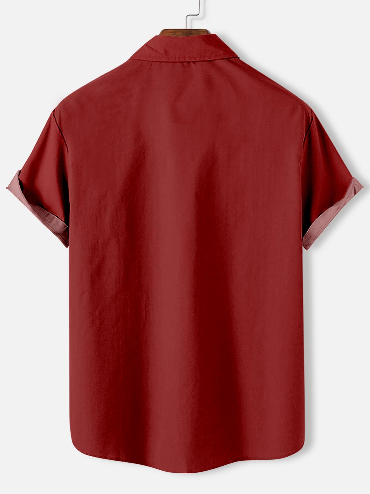 Men's Christmas Cartoon Graphic Short Sleeve Shirt