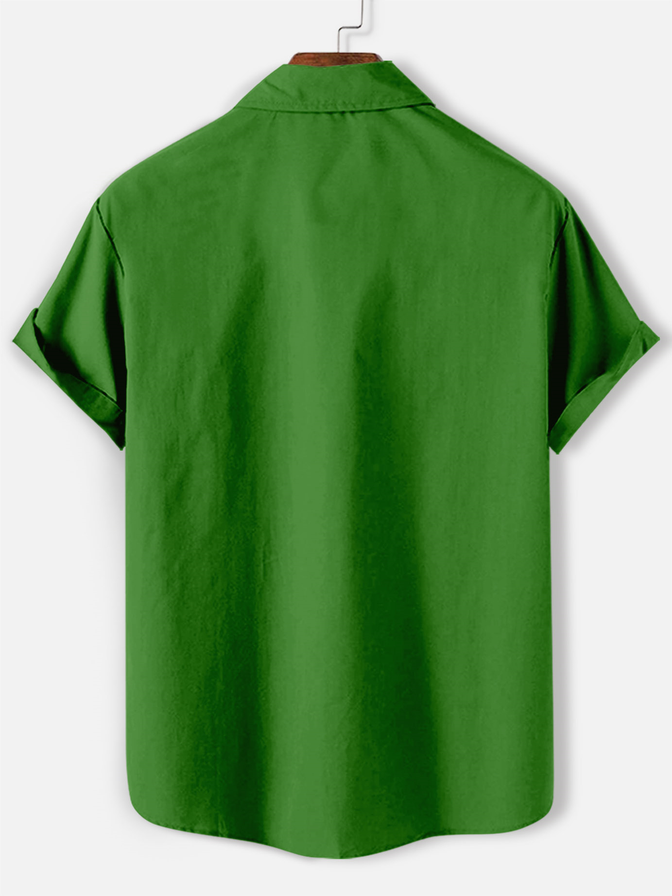 Men's Casual St. Patrick's Day Graphic Short Sleeve Shirt