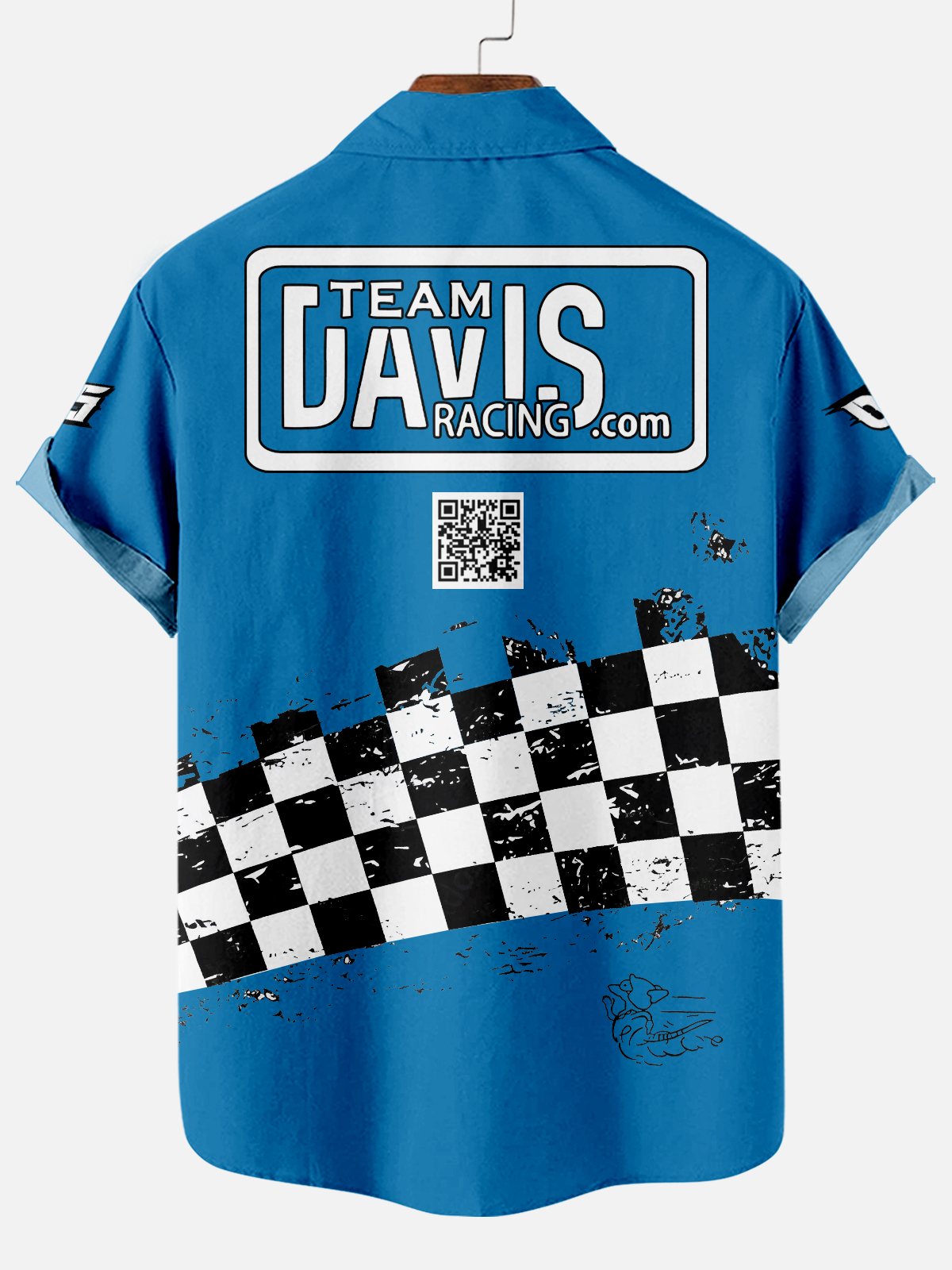 Men's Car Short Sleeve Shirt