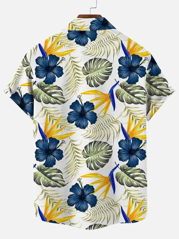 Novara Tropical Print Shirt