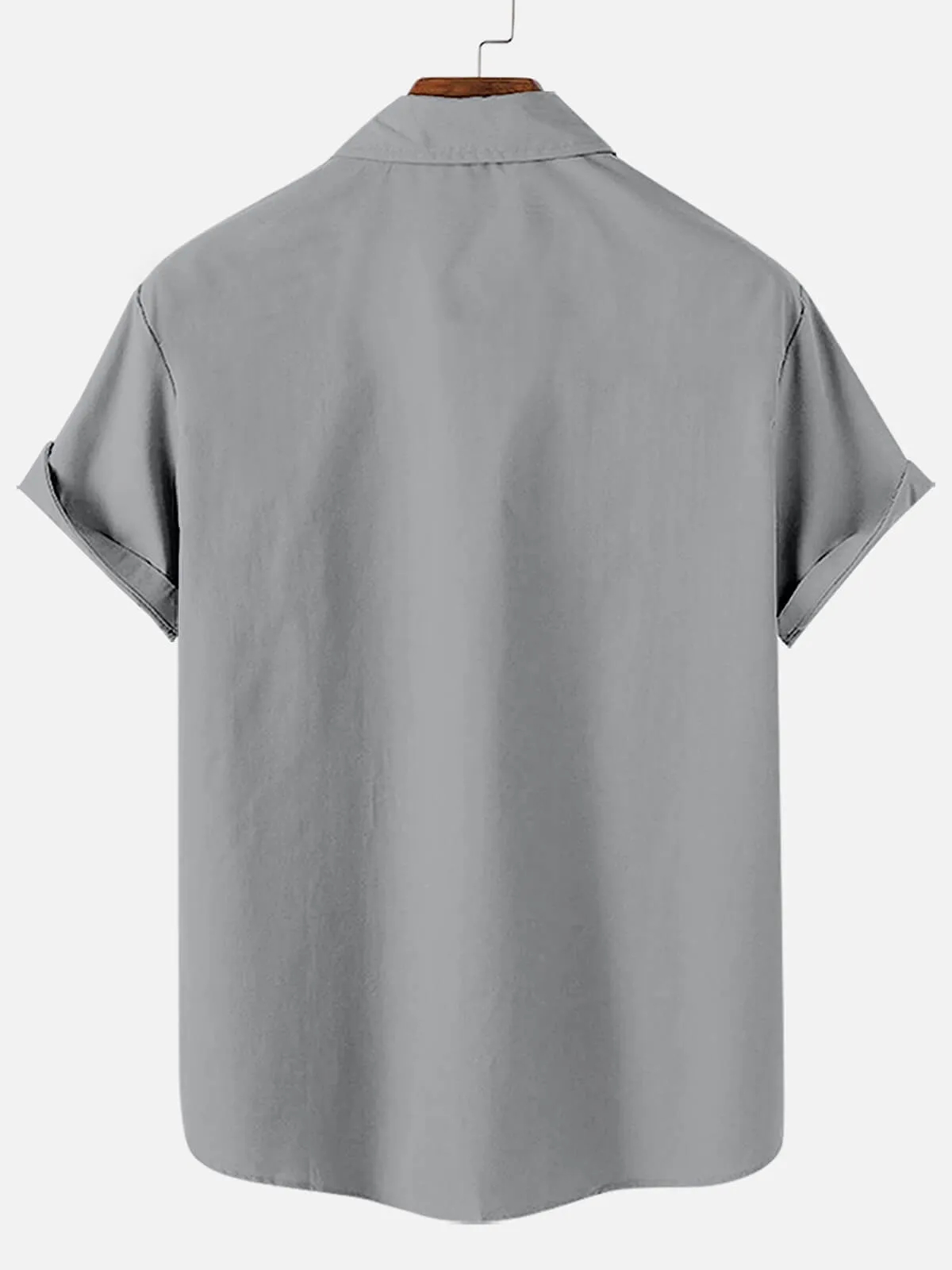 Men's Nostalgic Anime Character Retro Car Short Sleeve Shirt