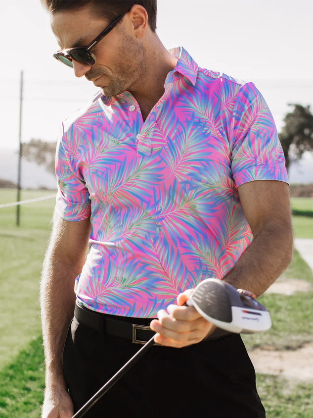 Golf Polo Simple Short Sleeve Lapel POLO Shirt