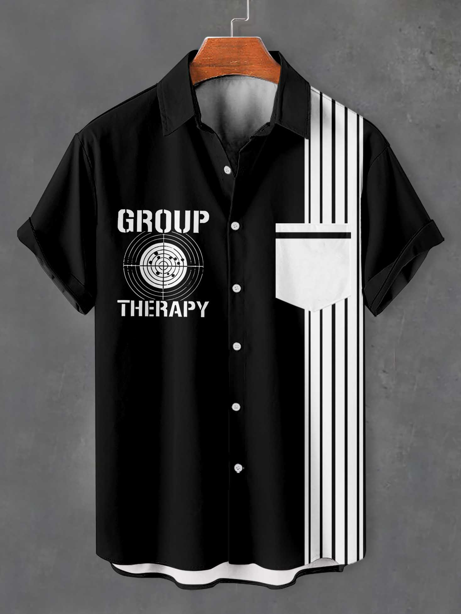 Men's Fun Cartoon Graphic Short Sleeve Shirt