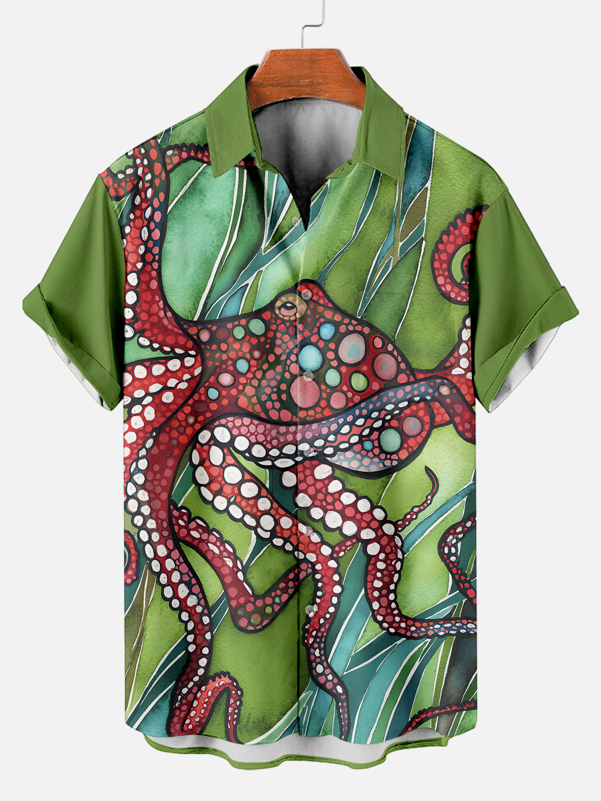 Vintage Sea Life Short Sleeve Shirt