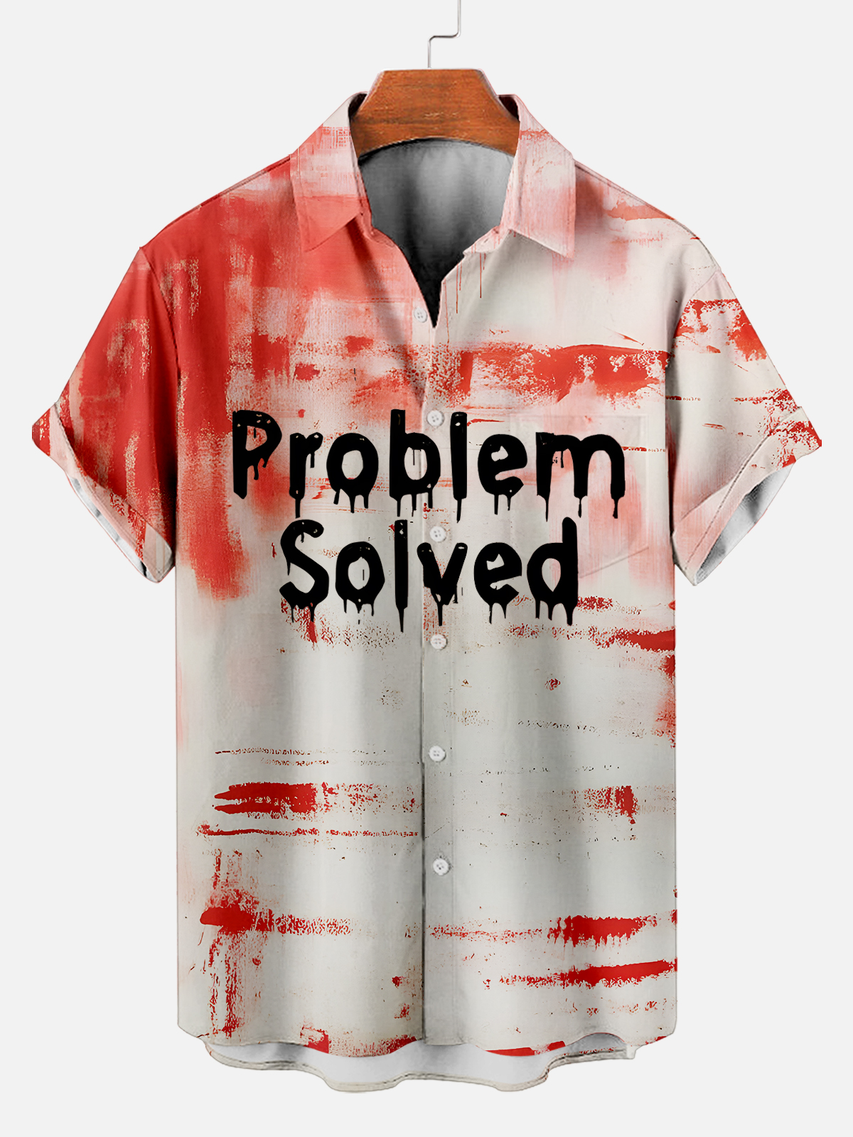 Men's Halloween Graphic Short Sleeve Shirt