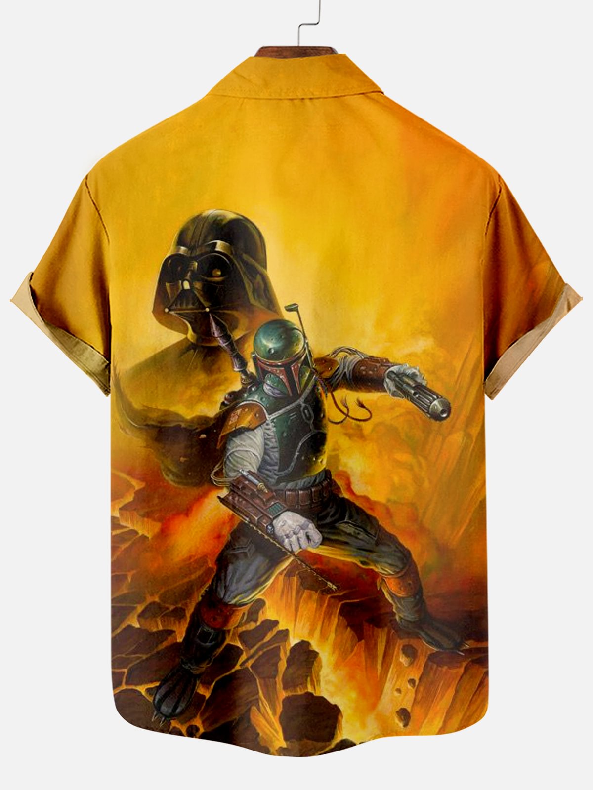 Character battle graphic short sleeve shirt