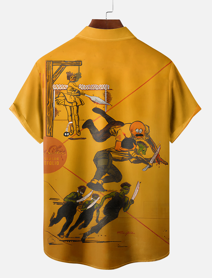 Pop Culture 70's-80s Men's Nostalgia Shirt
