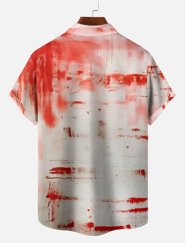 Men's Halloween Graphic Short Sleeve Shirt