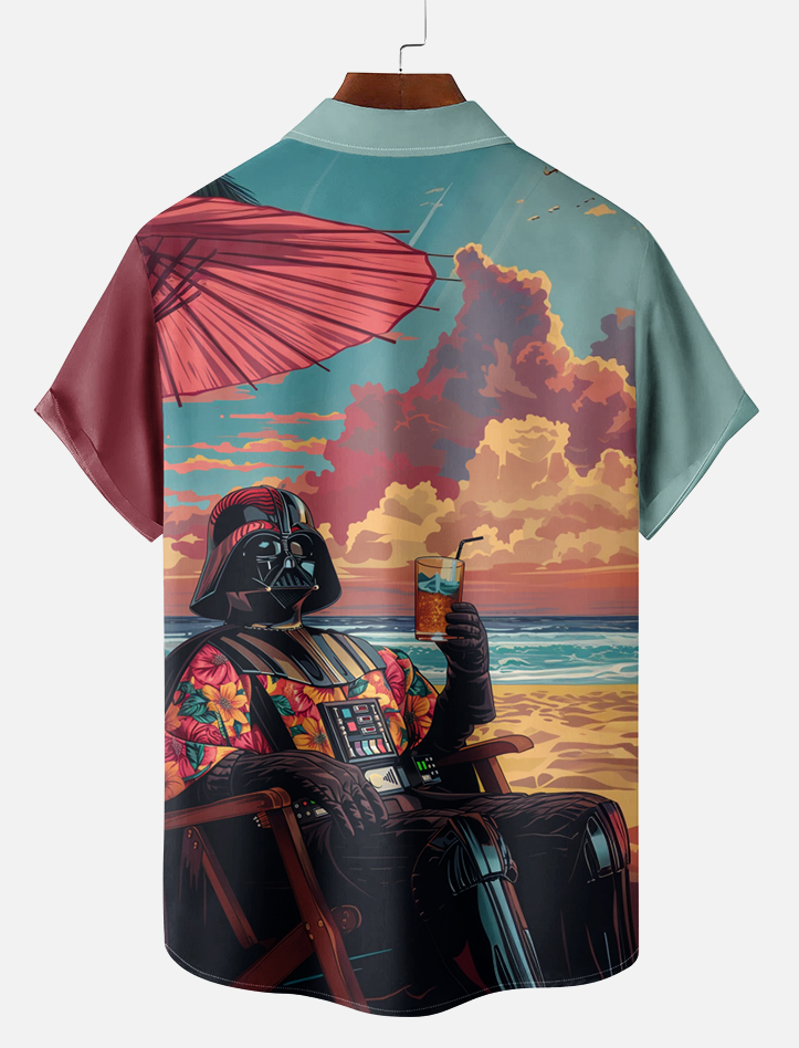 Classic movie graphic short sleeve shirt