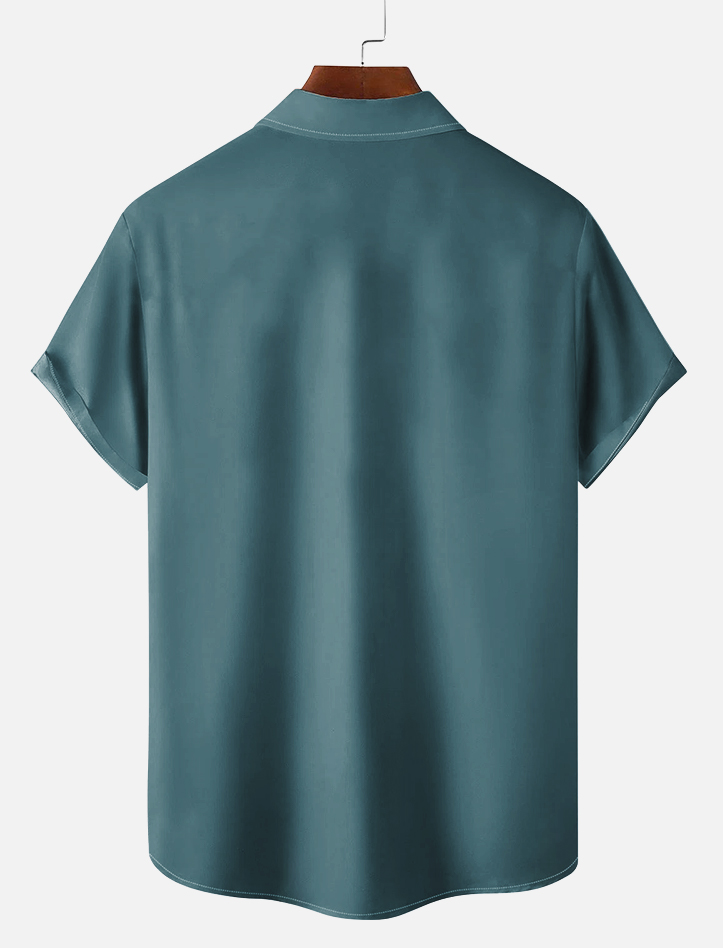 Men's Classic Movie Graphic Short Sleeve Shirt