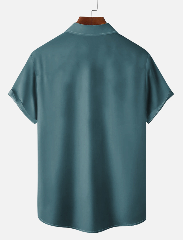 Men's Classic Movie Graphic Short Sleeve Shirt
