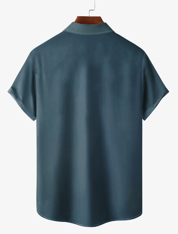 Men's Fun Slogan Short Sleeve Shirt