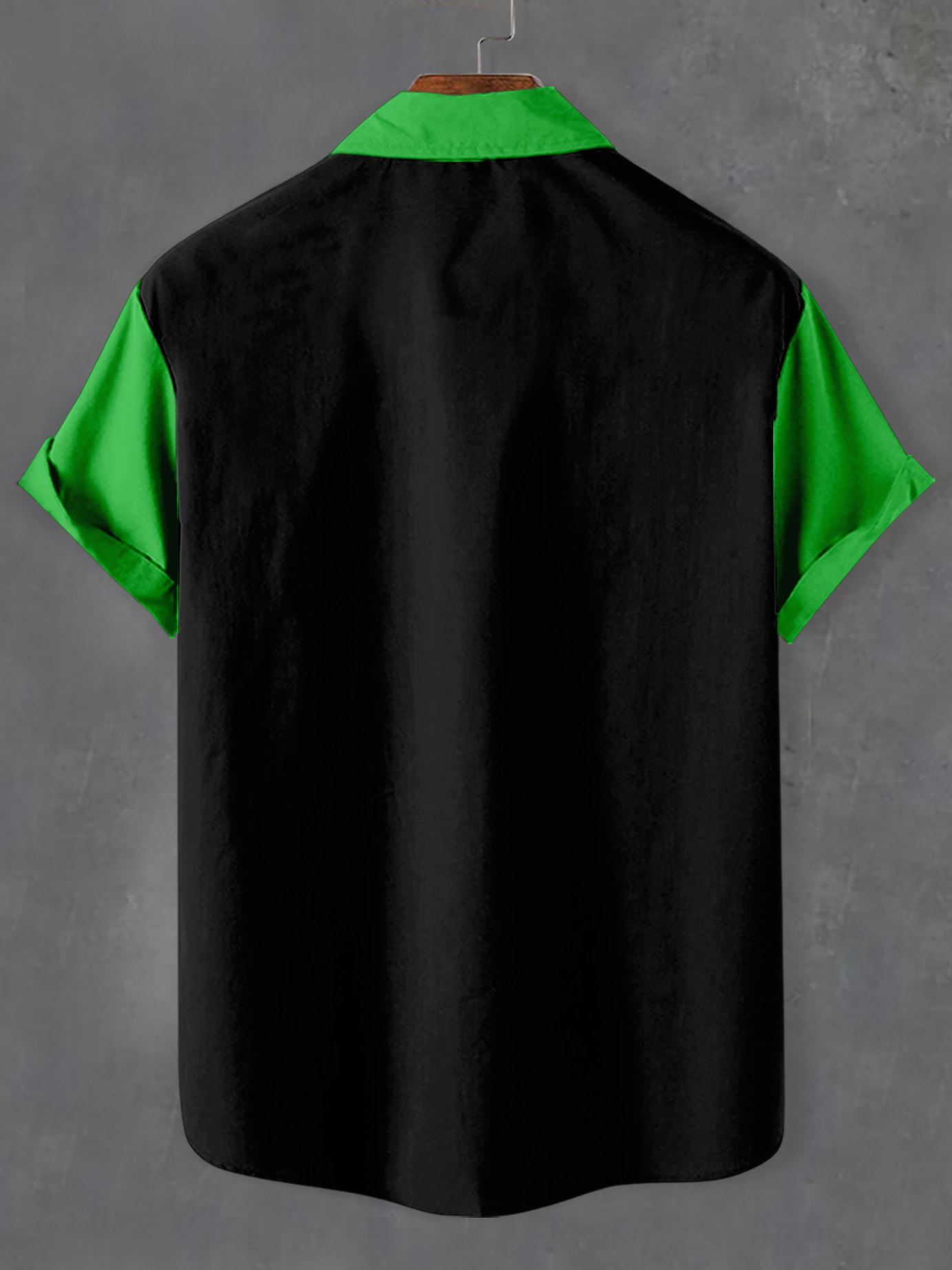 Men's Casual St. Patrick's Day Graphic Short Sleeve Shirt