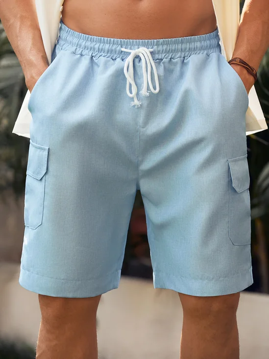 Men's casual cargo shorts