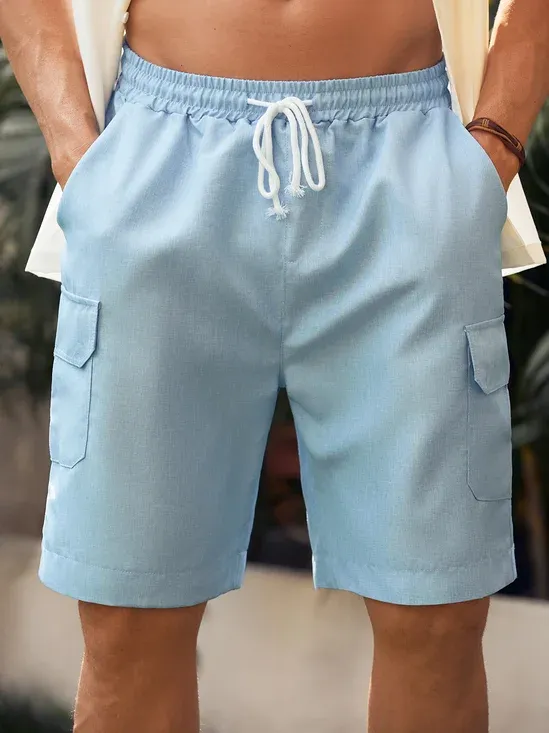 Men's casual cargo shorts