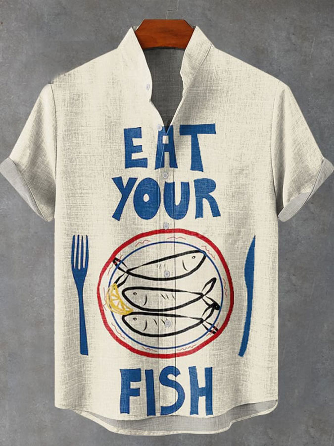 Vintage Sea Life Short Sleeve Shirt