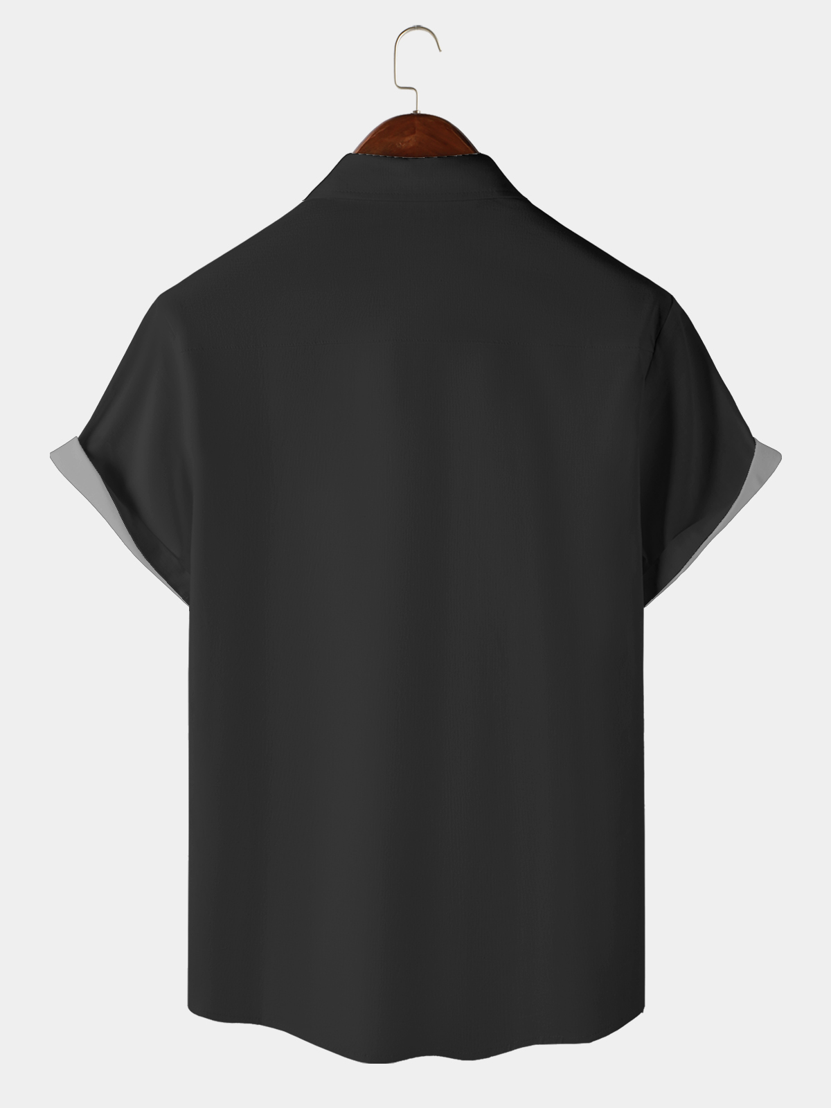 Men's Casual Holiday Fun Beer Element Lapel Short Sleeve Shirt