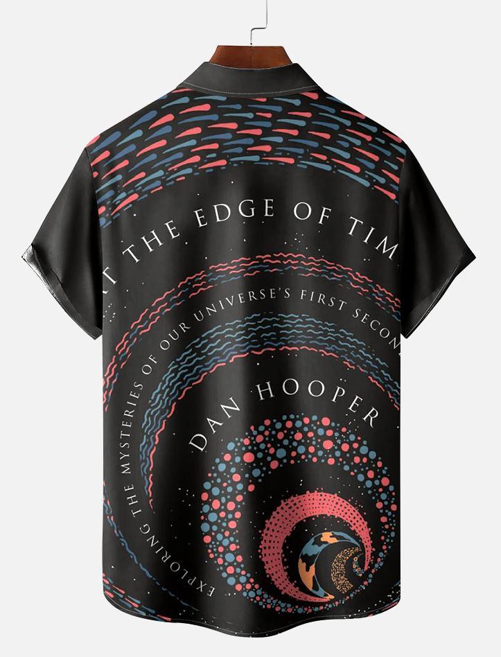 Book Pattern Short Sleeve Shirt