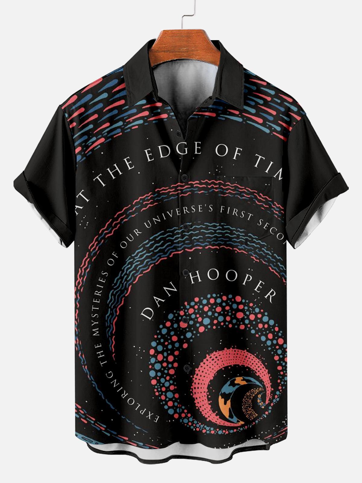 [Copy]Men's Vintage Witch Oil Painting Art Halloween Short Sleeve Shirt