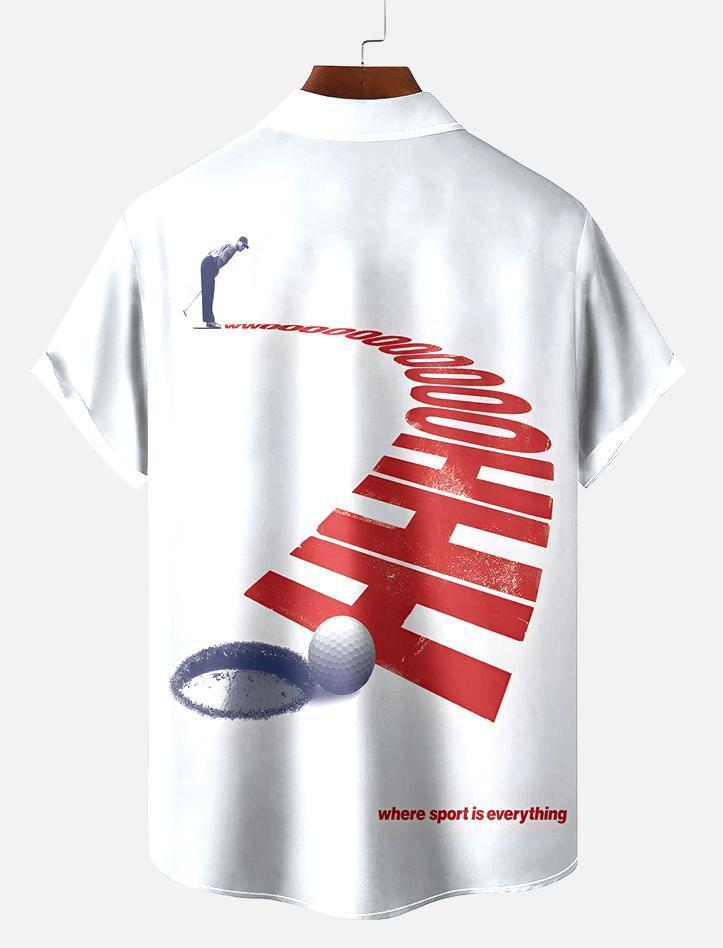 Book Pattern Short Sleeve Shirt