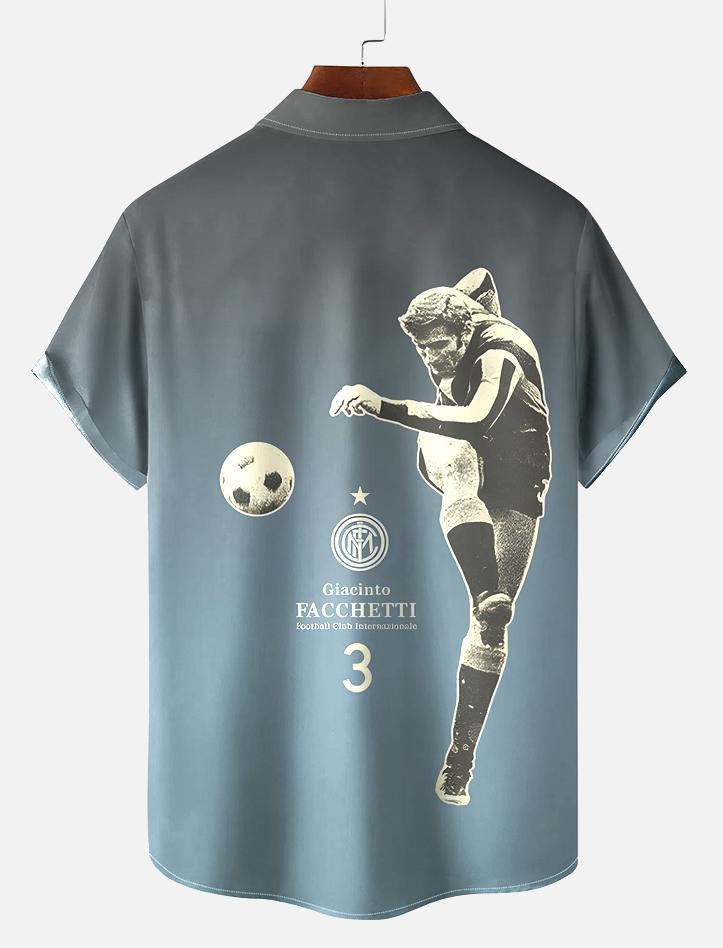 Book Pattern Short Sleeve Shirt