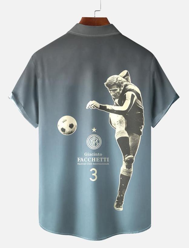 Book Pattern Short Sleeve Shirt