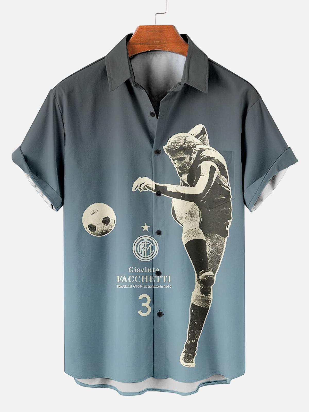 [Copy]Men's Vintage Witch Oil Painting Art Halloween Short Sleeve Shirt