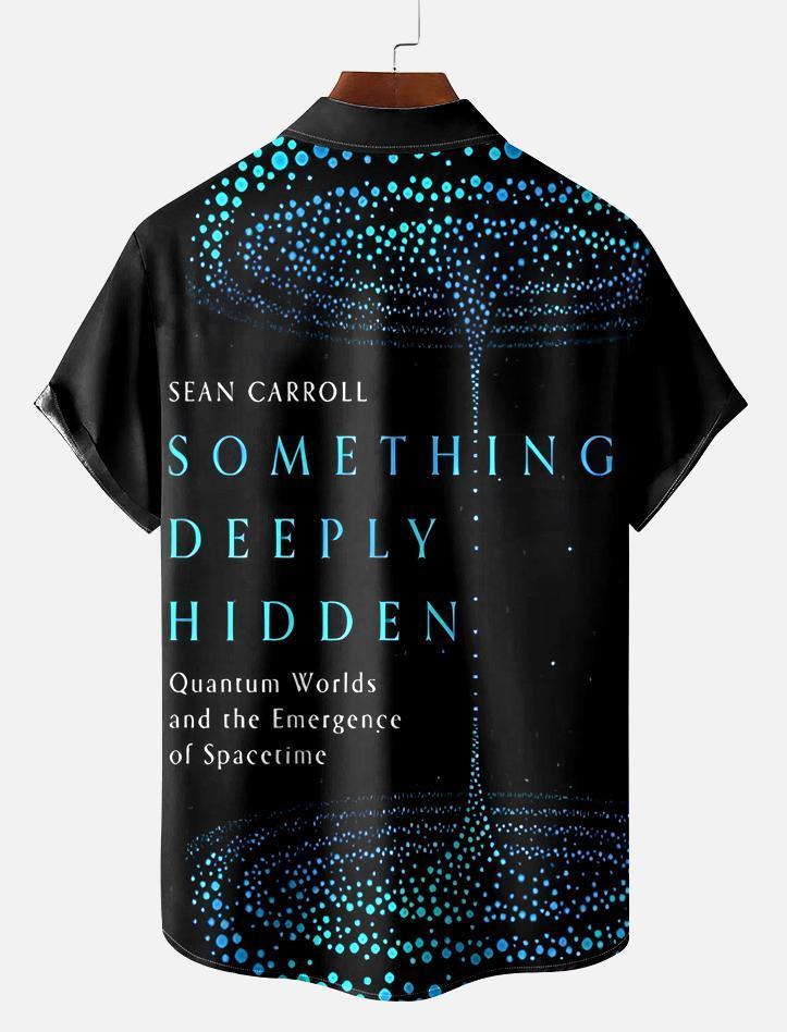 Book Pattern Short Sleeve Shirt