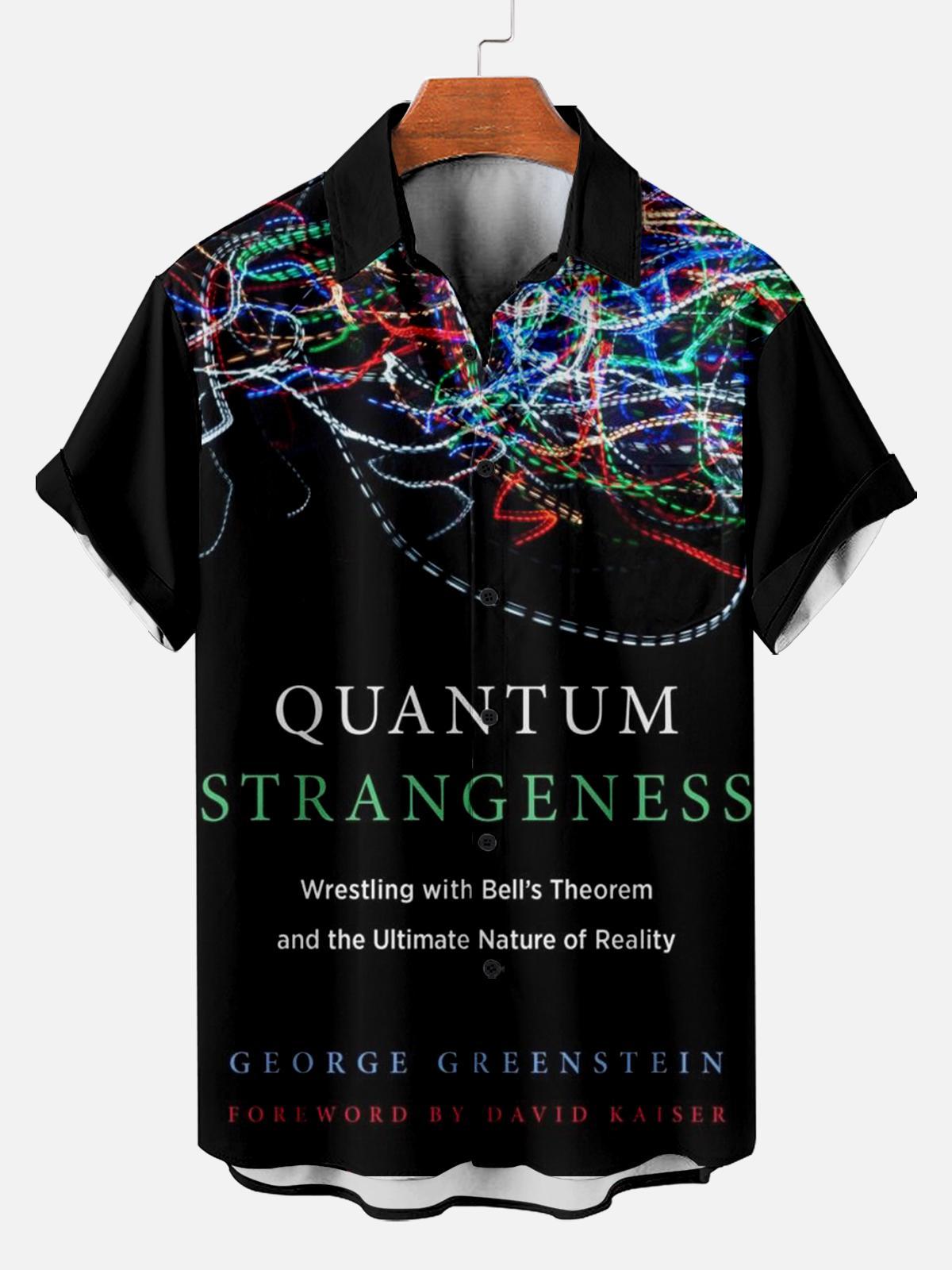 [Copy]Men's Vintage Witch Oil Painting Art Halloween Short Sleeve Shirt