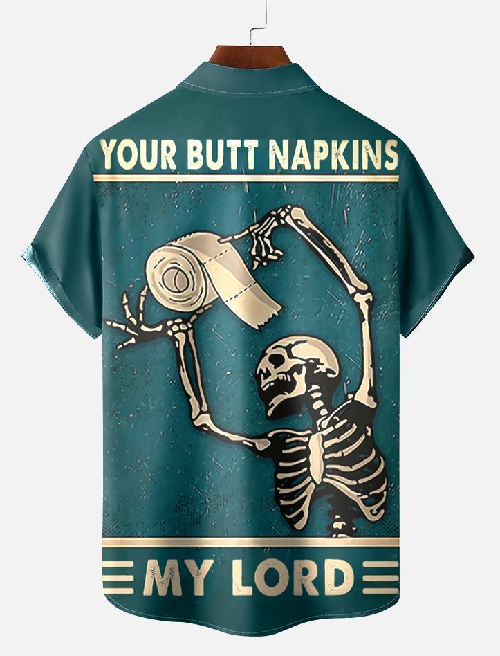 Retro Poster Men's Short Sleeve Shirt