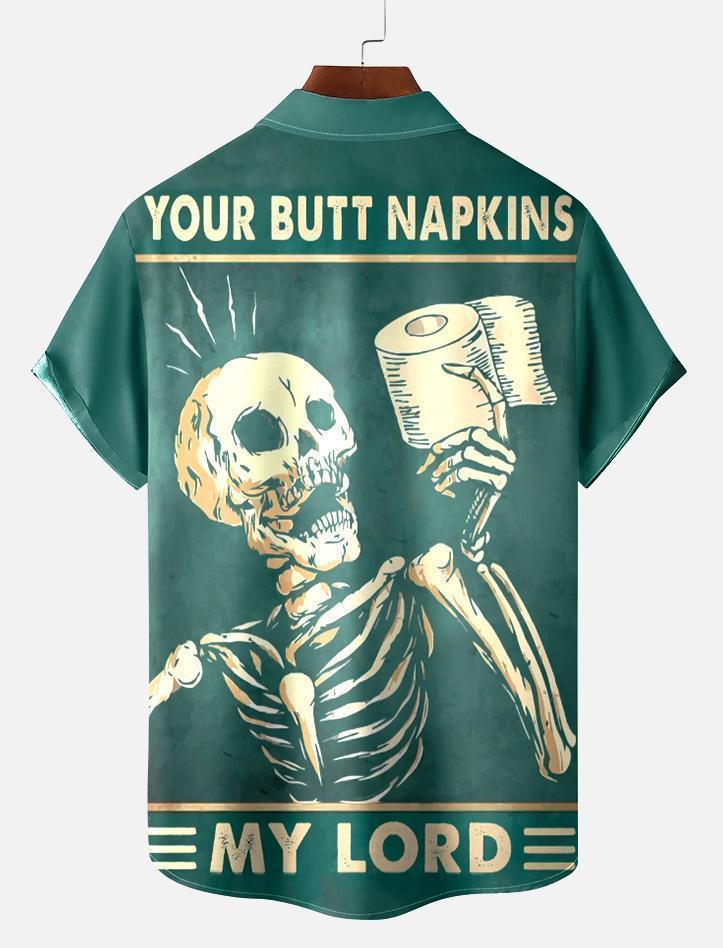 Retro Poster Men's Short Sleeve Shirt