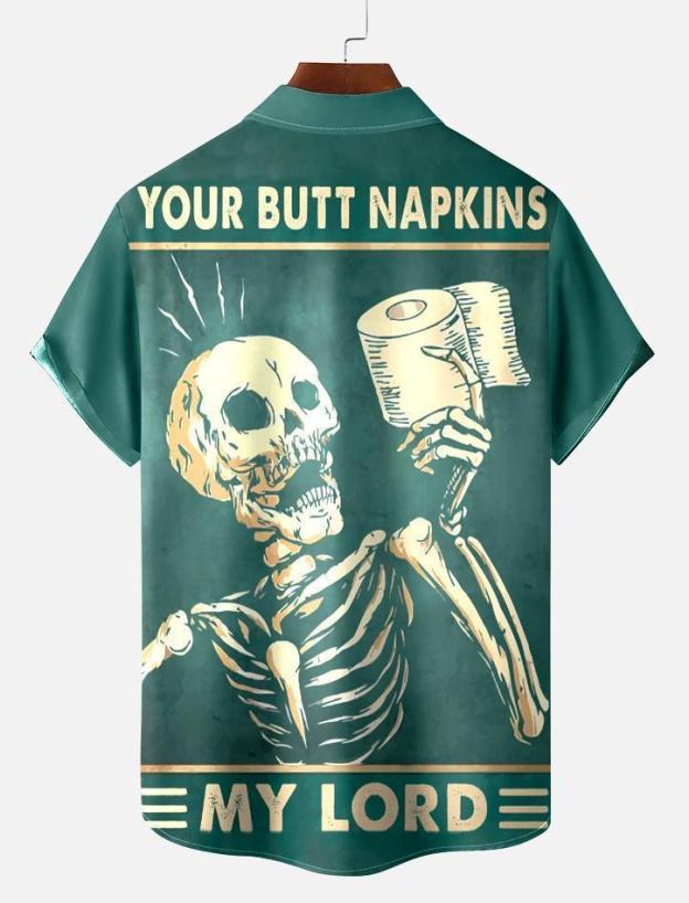 Retro Poster Men's Short Sleeve Shirt