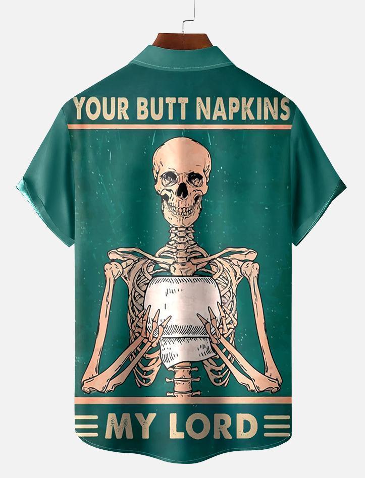 Retro Poster Men's Short Sleeve Shirt