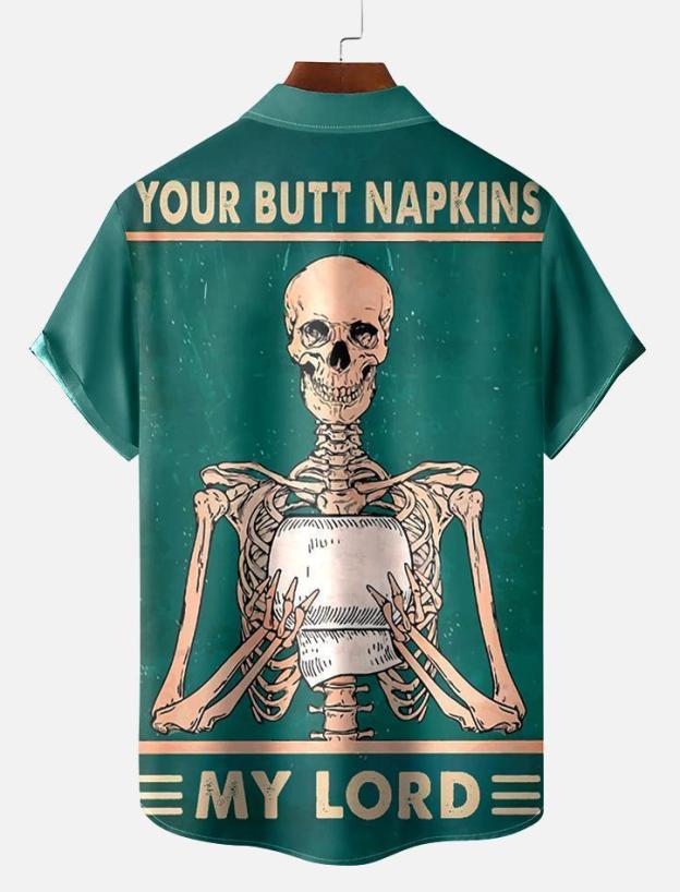 Retro Poster Men's Short Sleeve Shirt